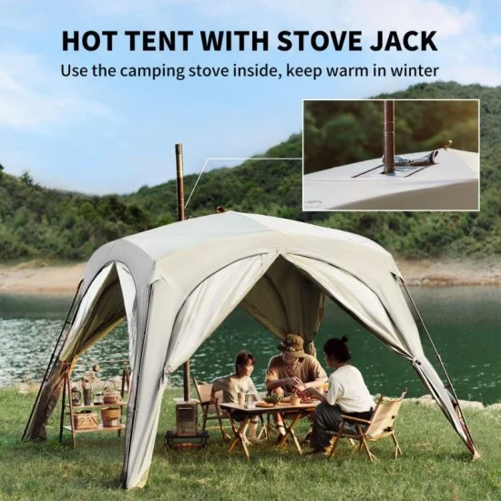 Naturehike Cloud Boundar Quick Opening Canopy - Hexagonal (462*400*224)